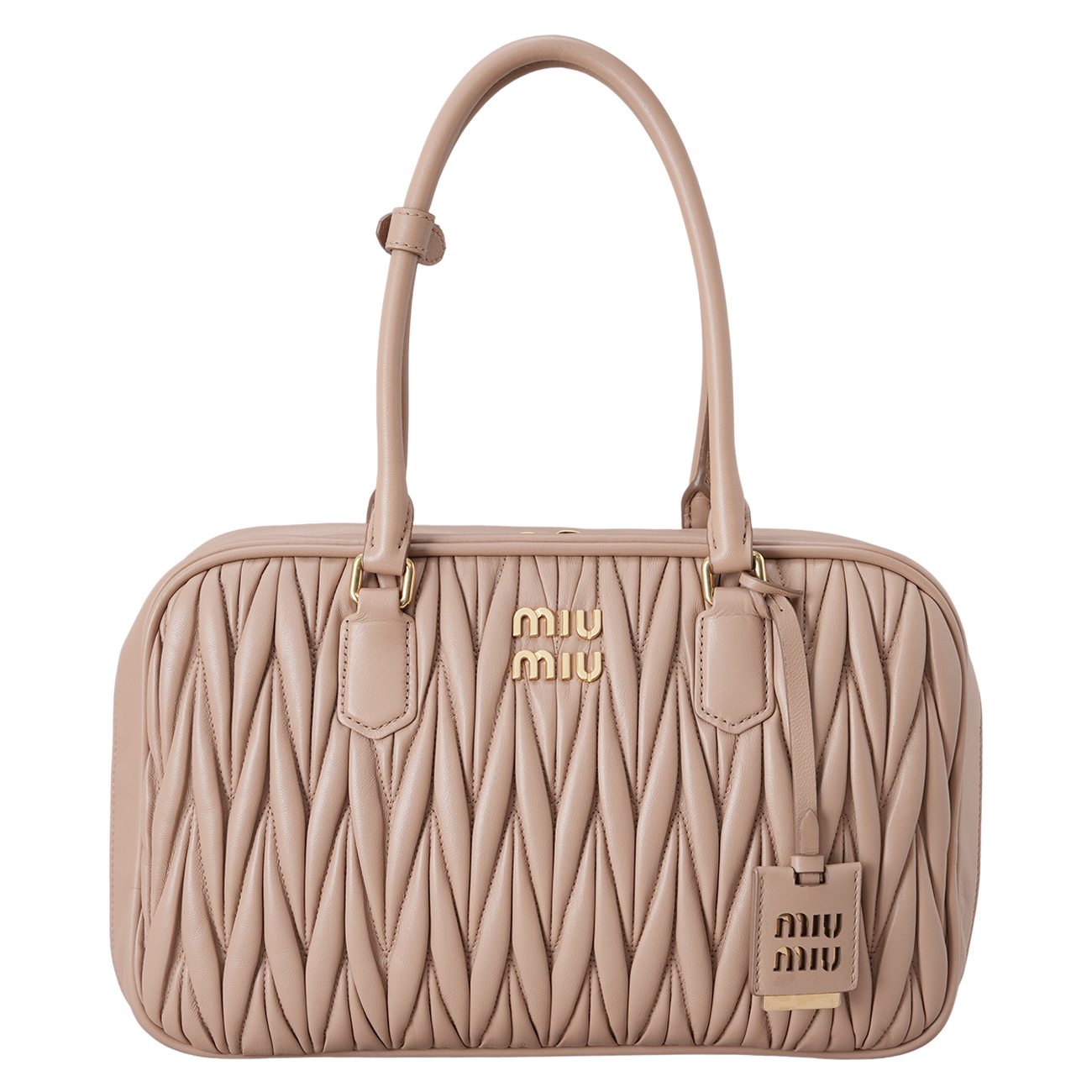 MIU MIU(USED)미우미우 5BB133 마테라쎄 토트백